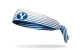 Brigham Young University: Gradient Stripe Flex Tie Headband sold by JUNK Brands