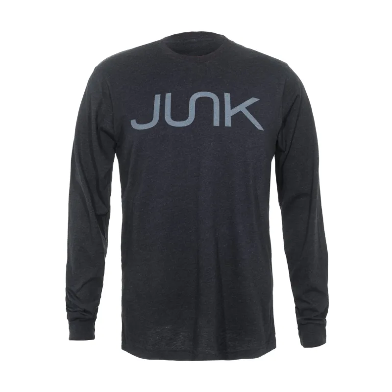 JUNK Tri-Blend Black Long Sleeve sold by JUNK Brands