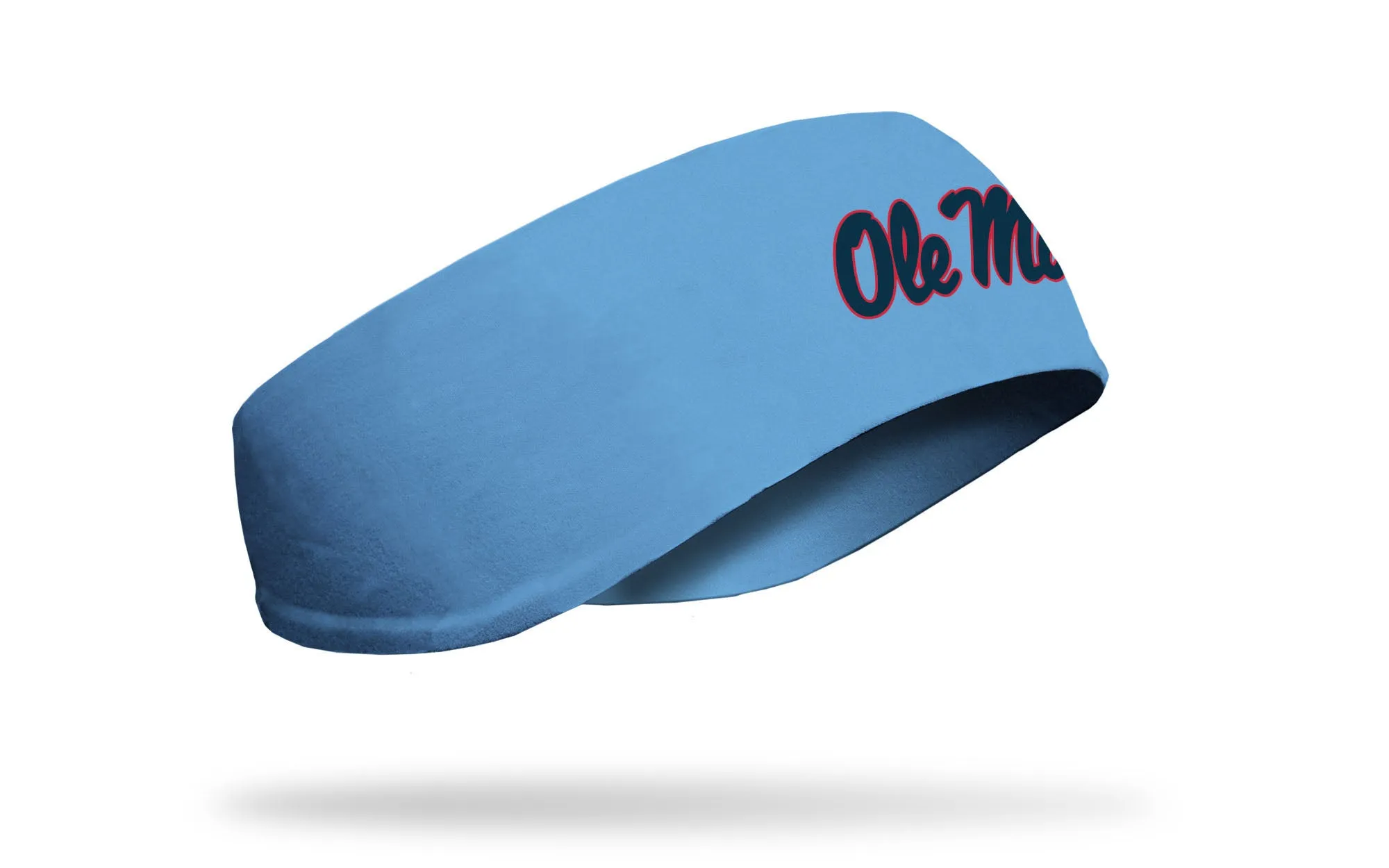 University of Mississippi: Logo Light Blue Ear Warmer sold by JUNK Brands product image thumbnail 2