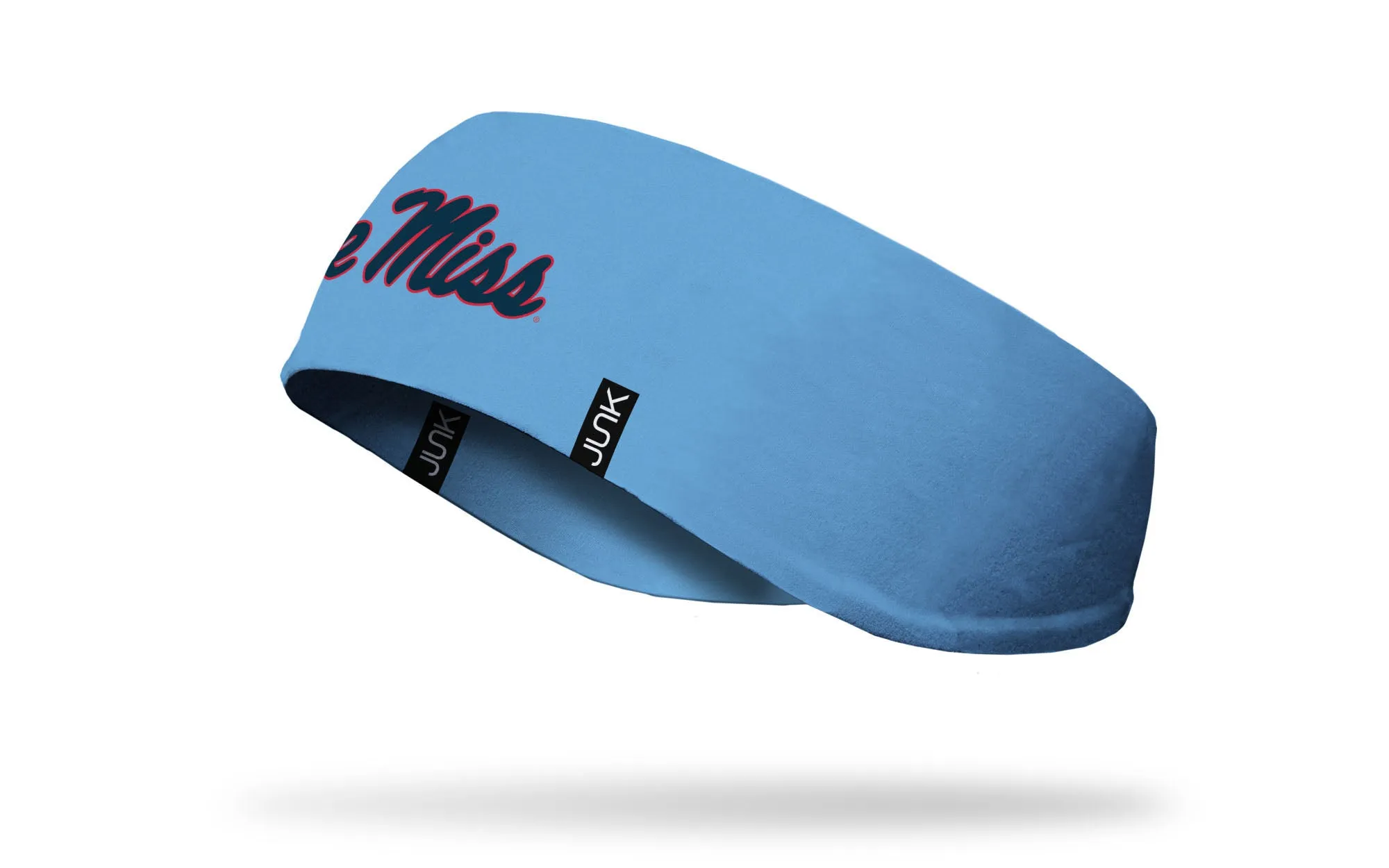 University of Mississippi: Logo Light Blue Ear Warmer sold by JUNK Brands