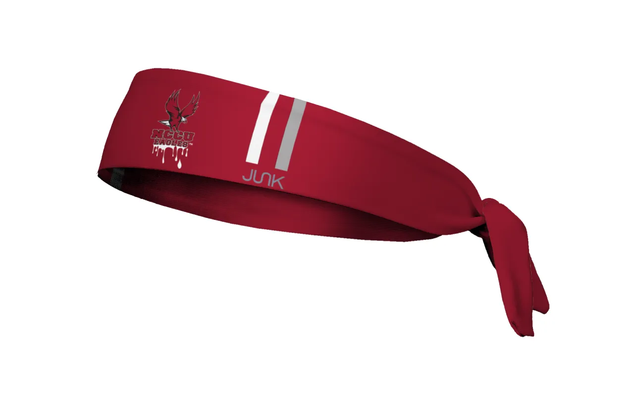 North Carolina Central University: Varsity Drip Tie Headband sold by JUNK Brands