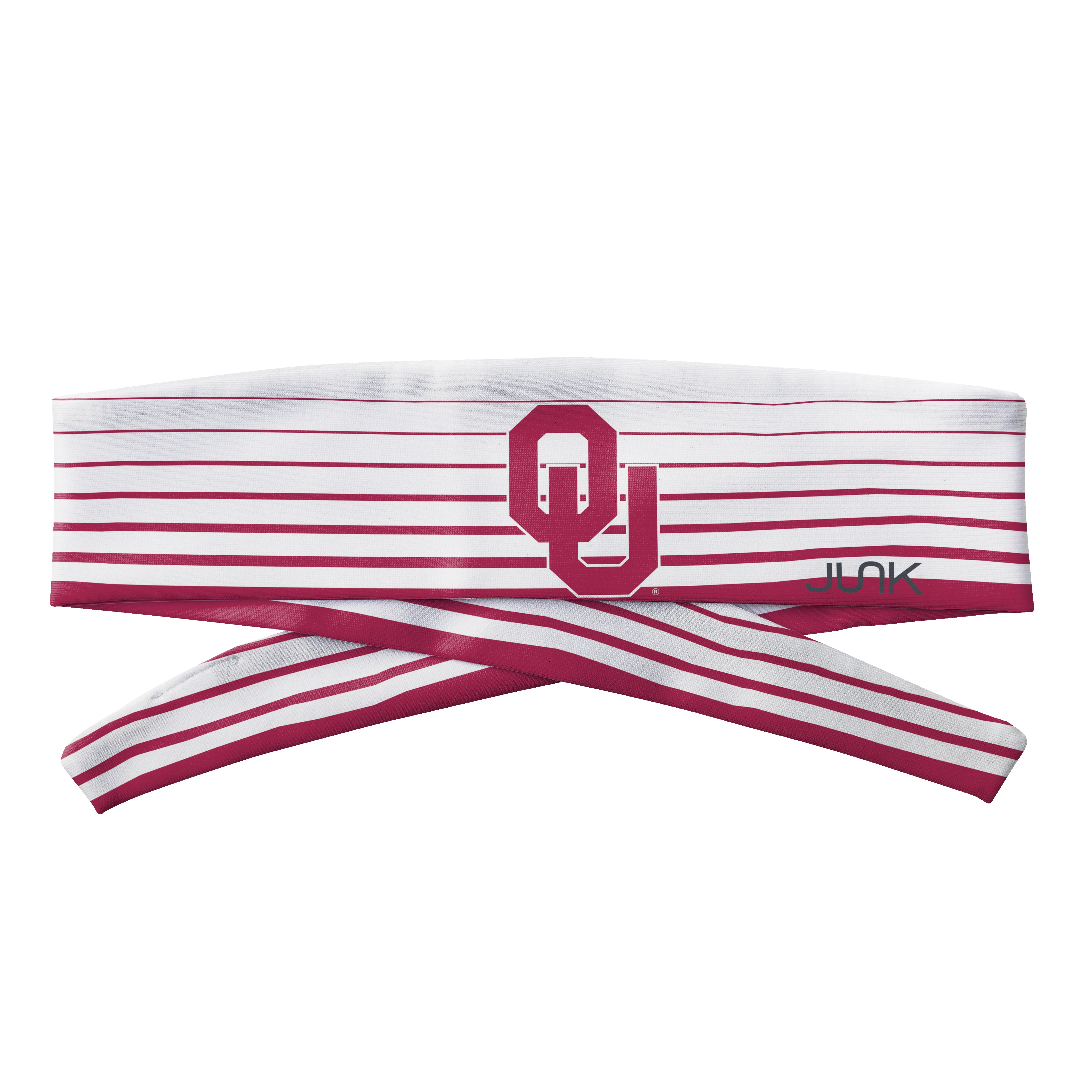 University of Oklahoma: Gradient Stripe Flex Tie Headband sold by JUNK Brands product image thumbnail 3