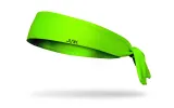 Neon Green Flex Tie Headband sold by JUNK Brands