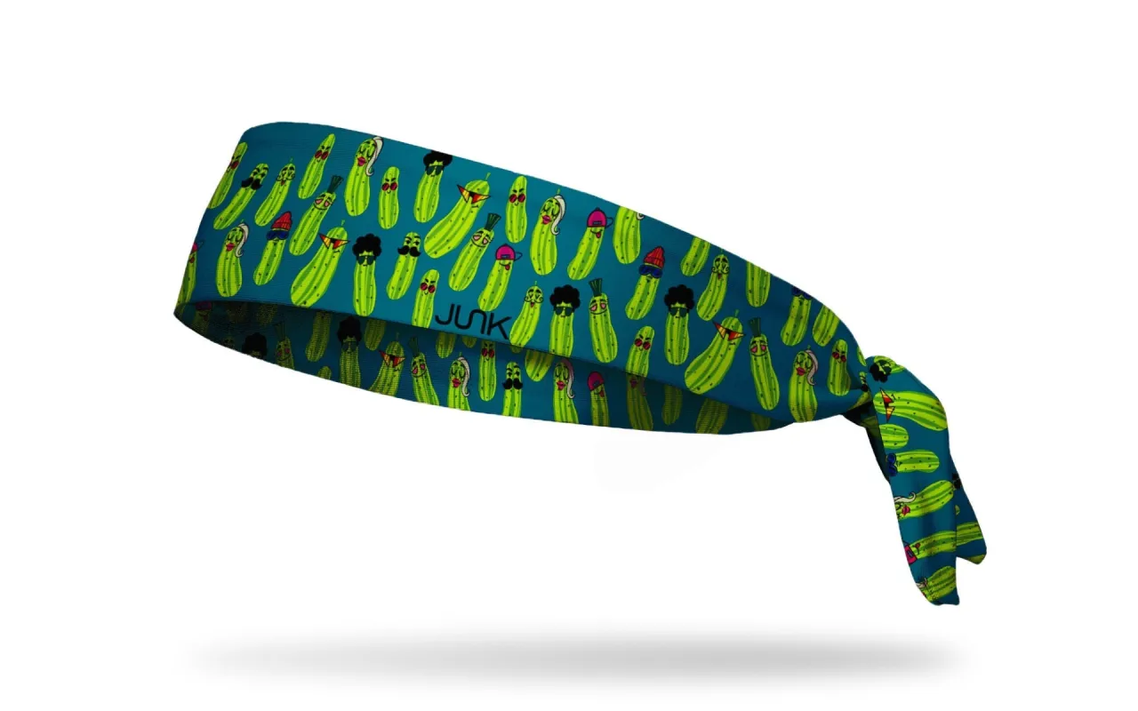 Pickle Party Flex Tie Headband sold by JUNK Brands