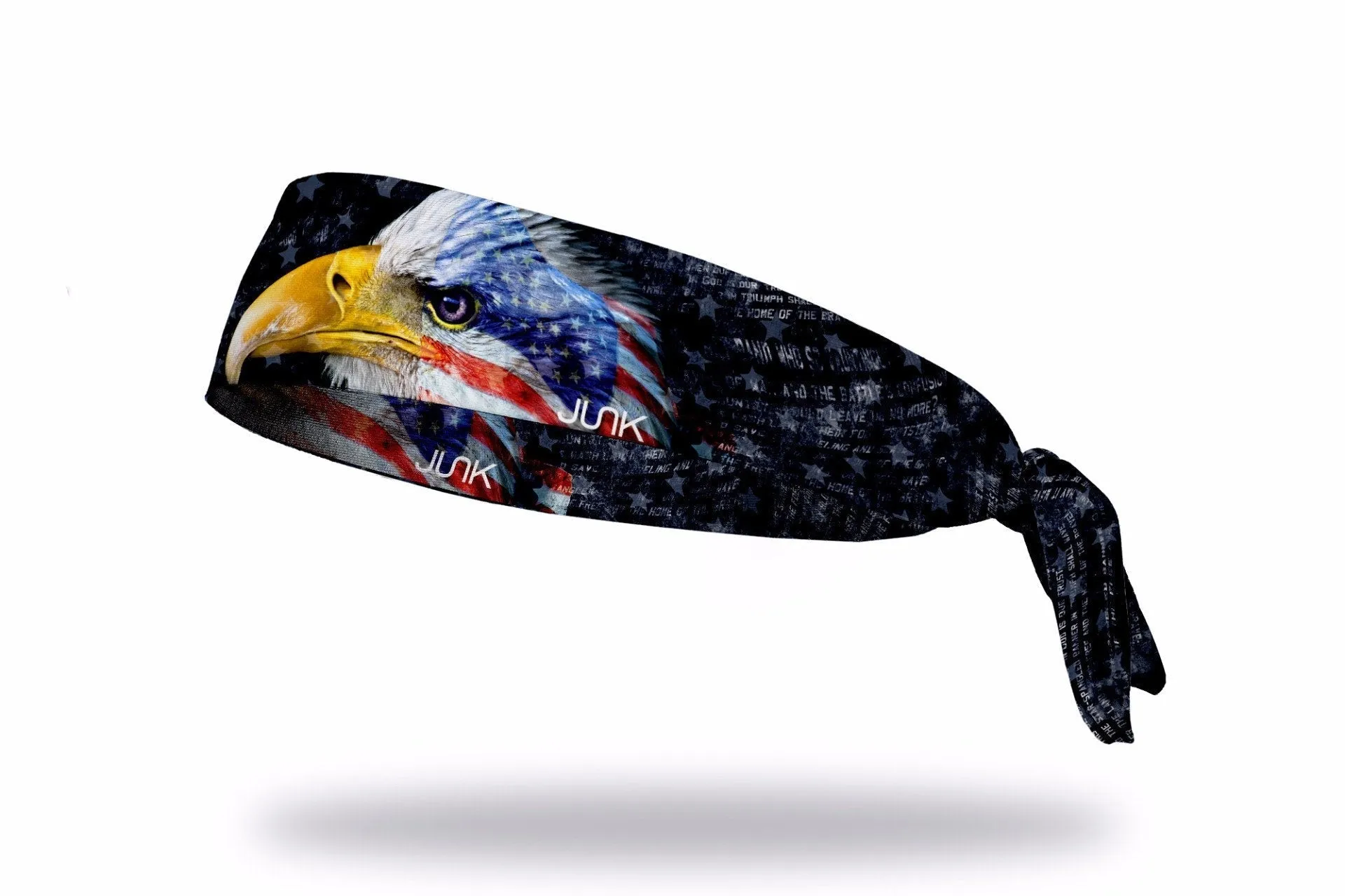 Wings of Liberty Tie Headband sold by JUNK Brands