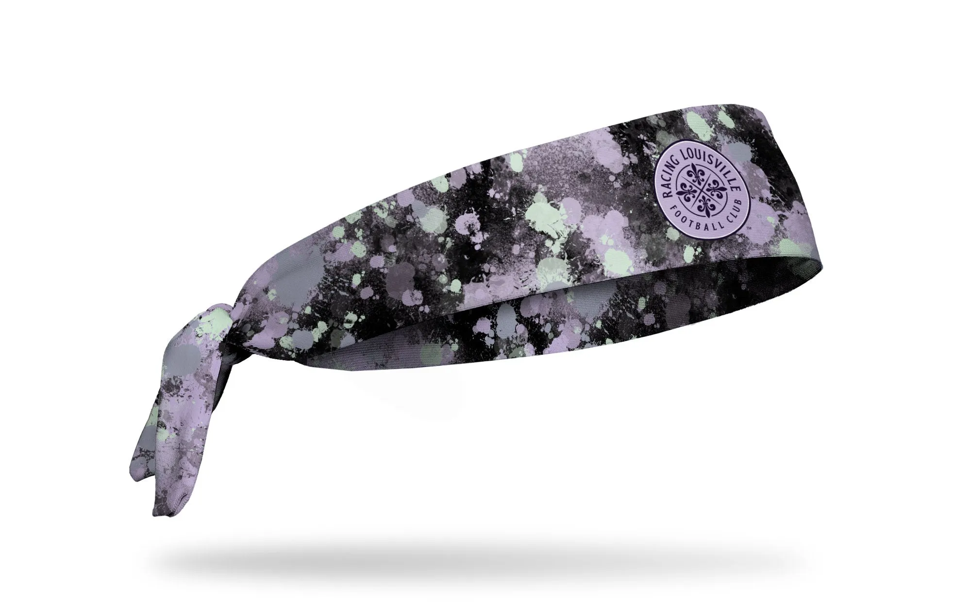 Racing Louisville FC: Splatter Flex Tie Headband sold by JUNK Brands product image thumbnail 2