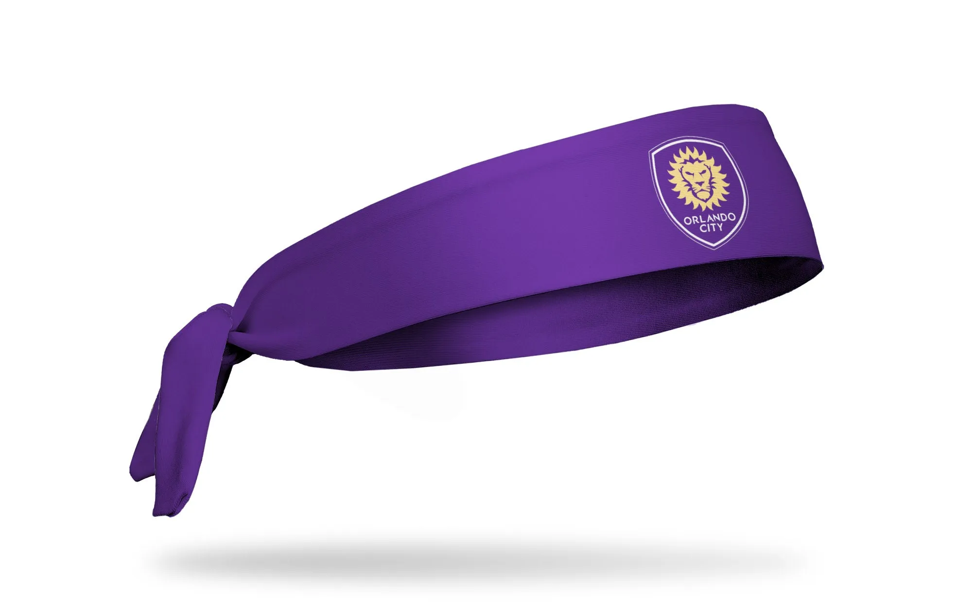 Orlando City: Logo Purple Flex Tie Headband sold by JUNK Brands product image thumbnail 2