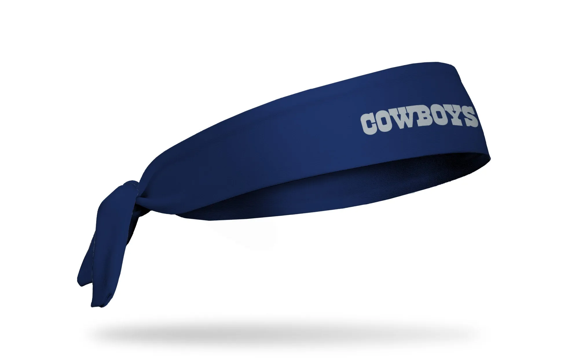 Dallas Cowboys: Wordmark Navy Flex Tie Headband sold by JUNK Brands product image thumbnail 2