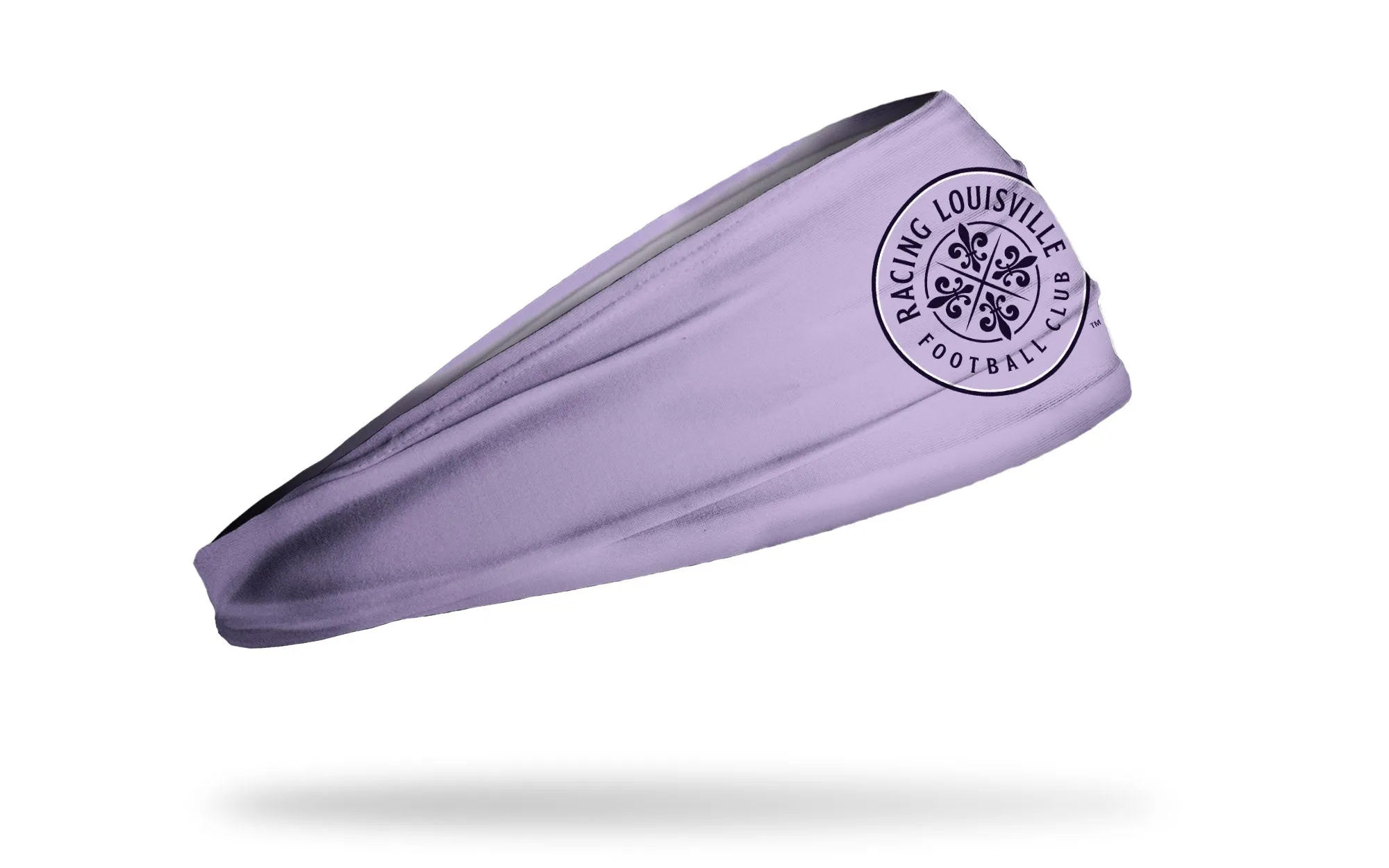 Racing Louisville FC: Logo Purple Big Bang Lite Headband sold by JUNK Brands product image thumbnail 2