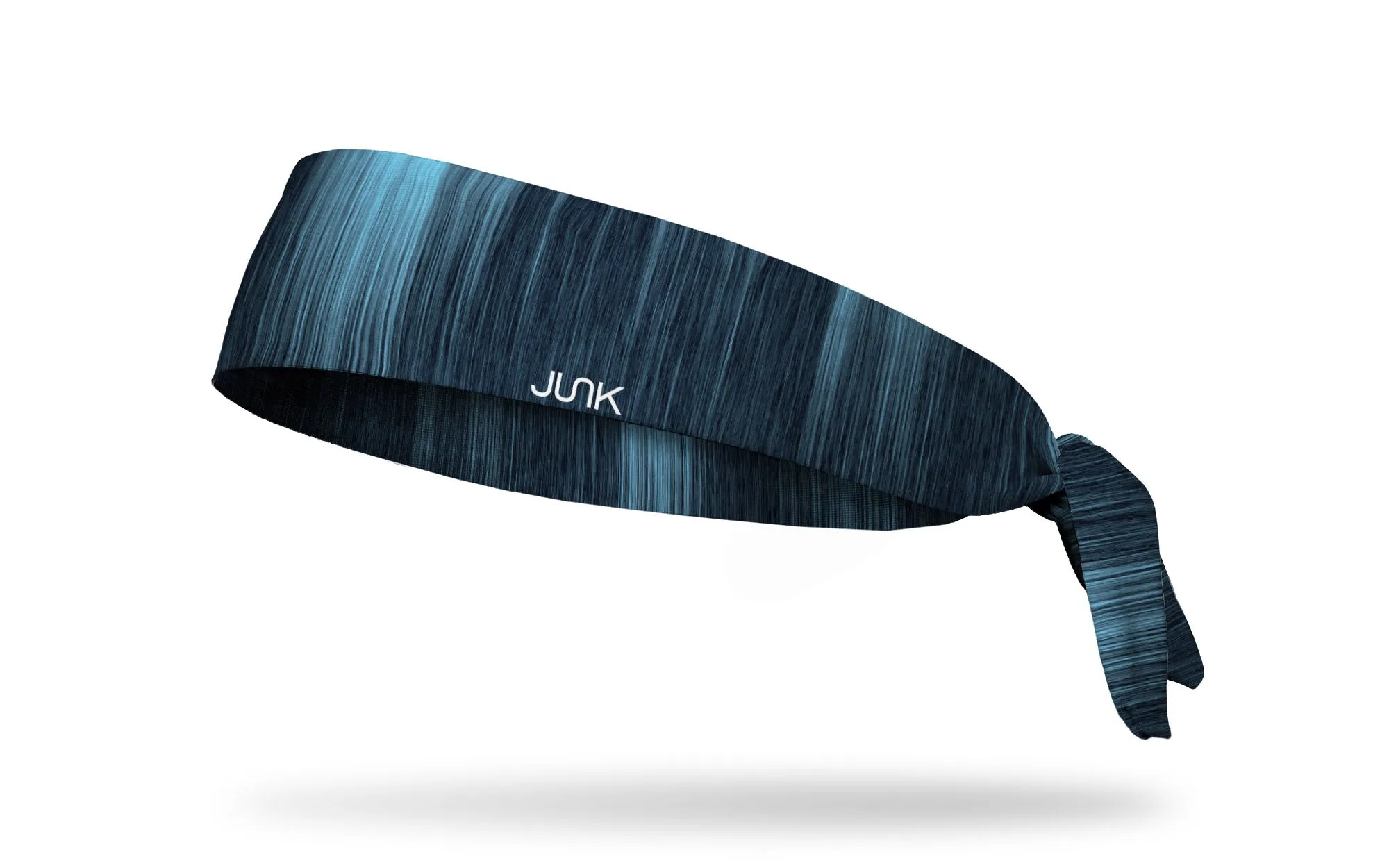 Cascade Blue Tie Headband sold by JUNK Brands