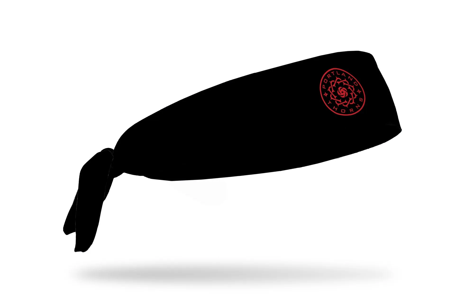 Portland Thorns FC: Logo Black Flex Tie Headband sold by JUNK Brands product image thumbnail 2