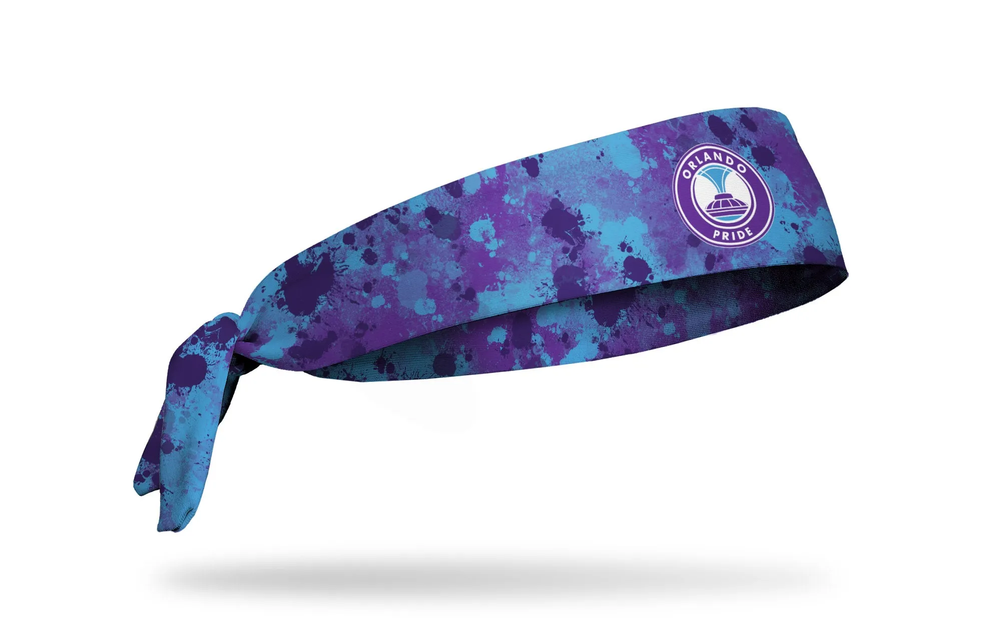 Orlando Pride: Splatter Flex Tie Headband sold by JUNK Brands product image thumbnail 2