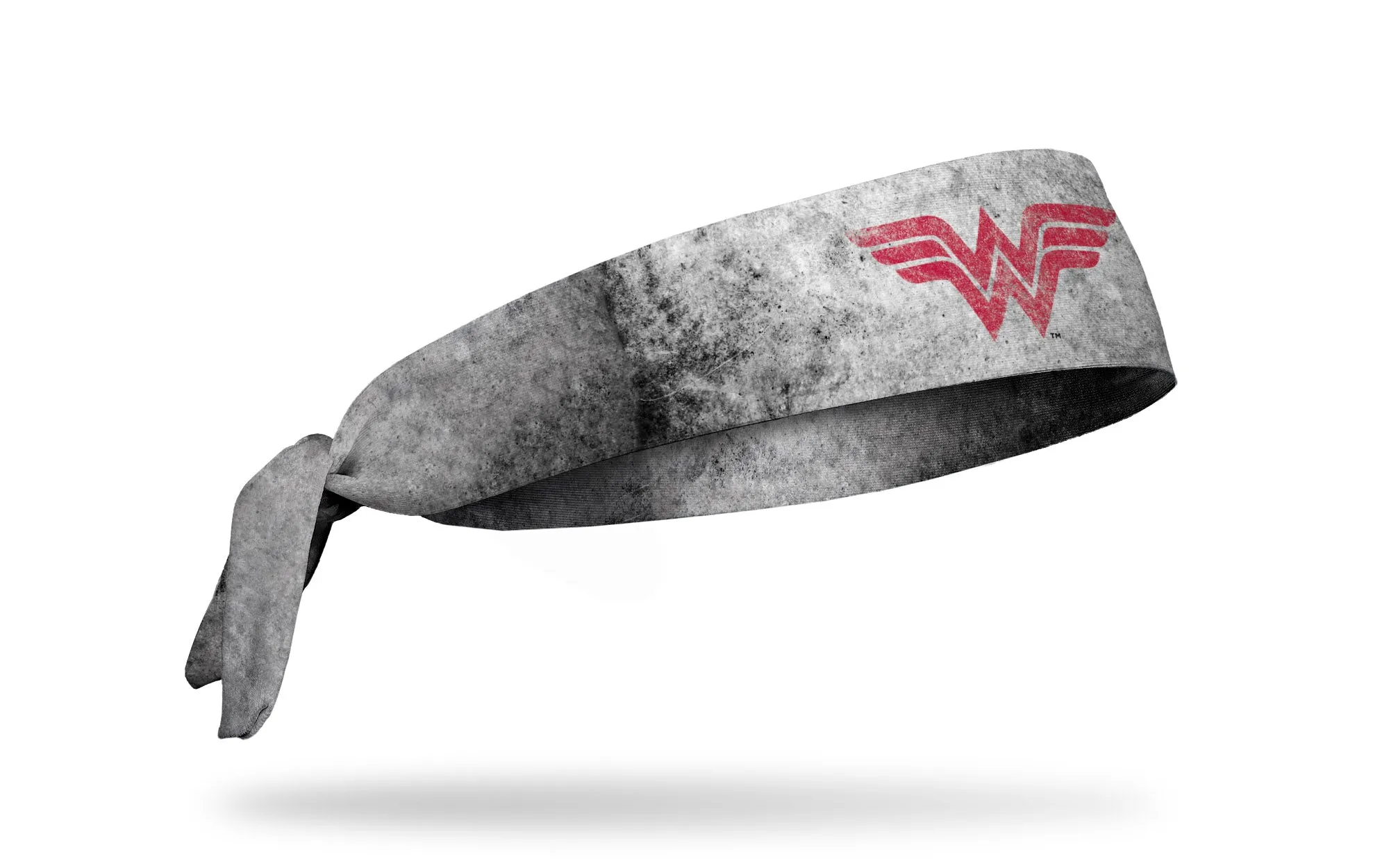 Wonder Woman: Red Logo Grunge Flex Tie Headband sold by JUNK Brands product image thumbnail 2