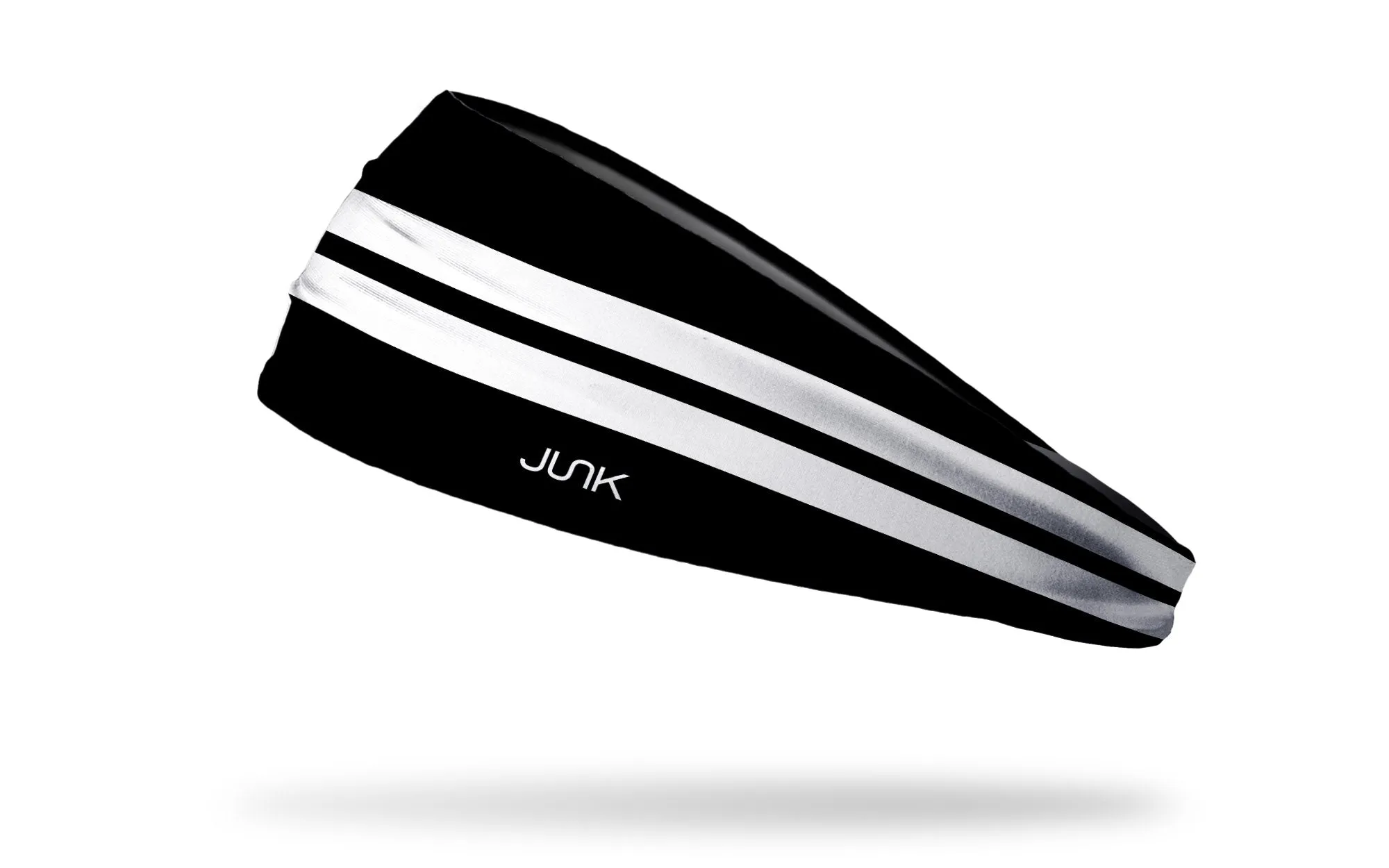 Varsity Stripe (Black) Big Bang Lite Headband sold by JUNK Brands