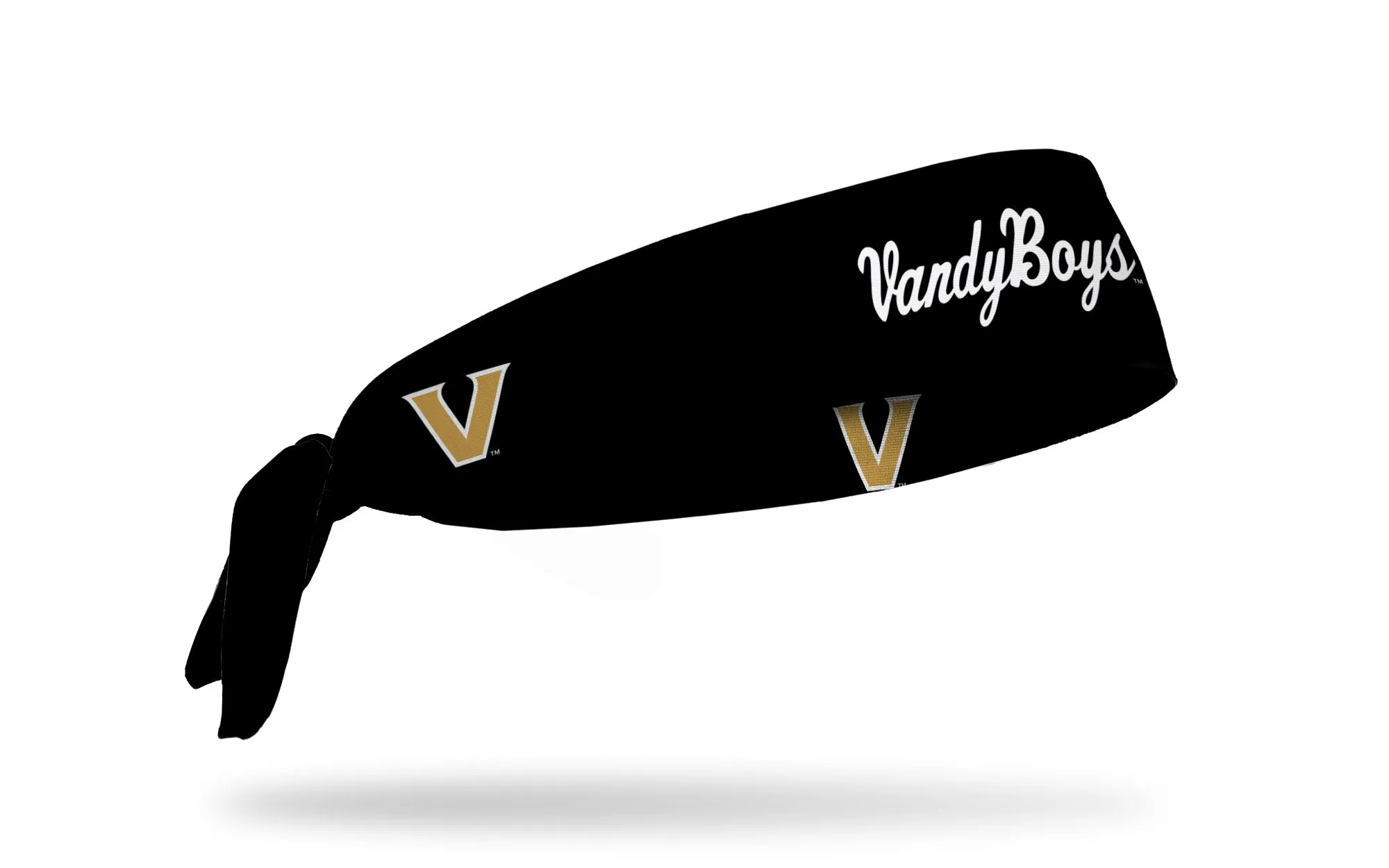 Vanderbilt University: Vandy Boys Flex Tie Headband sold by JUNK Brands product image thumbnail 2