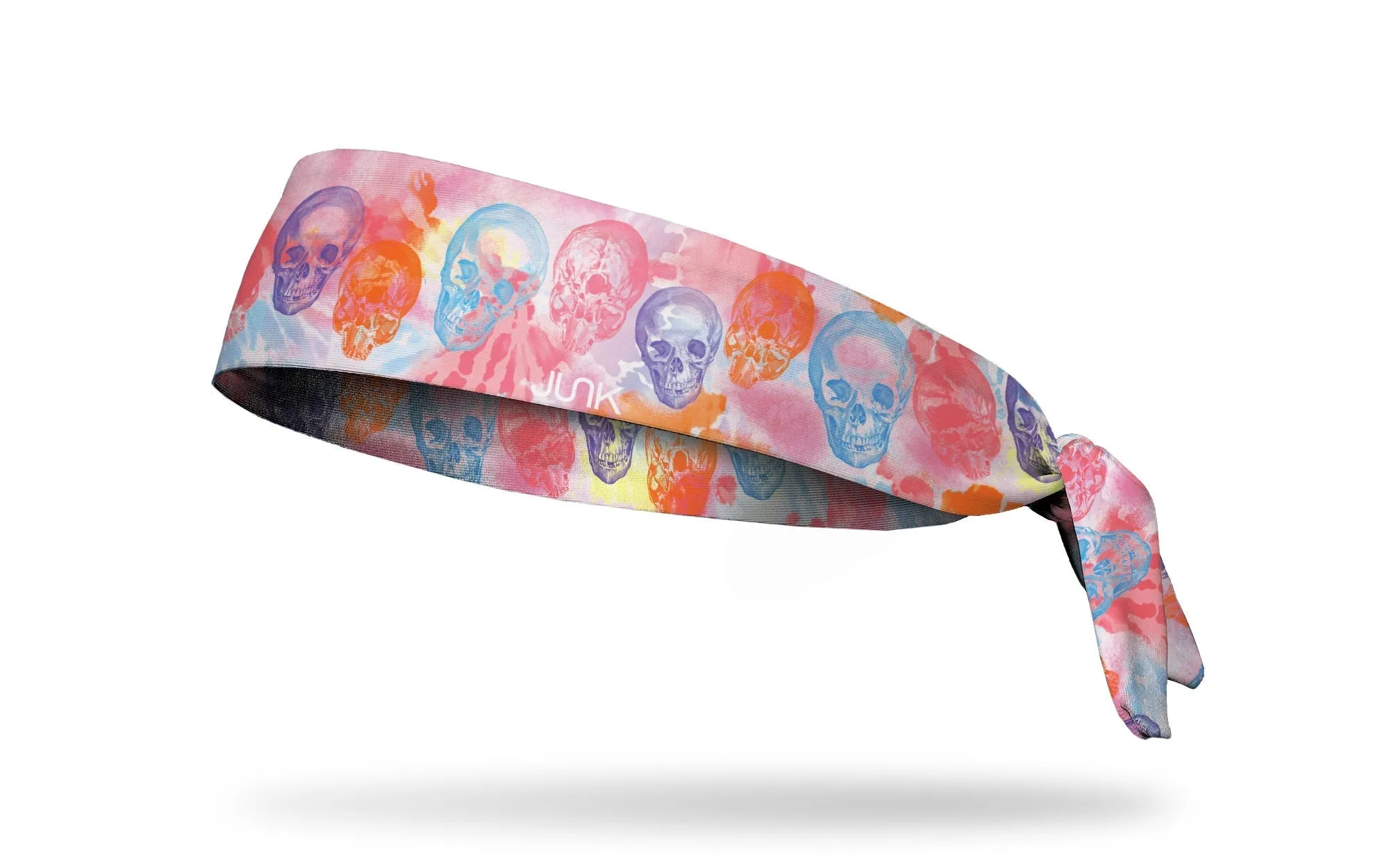 Sweet Skulls Flex Tie Headband sold by JUNK Brands