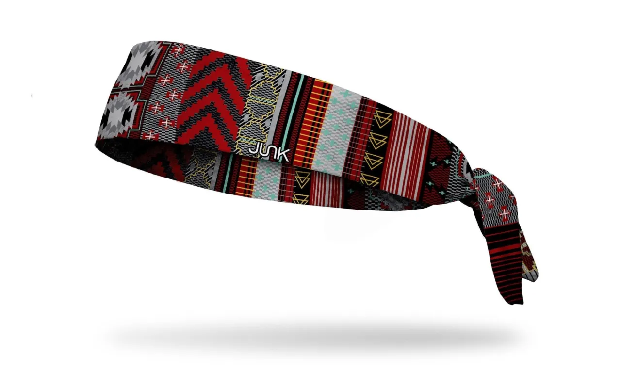Baja Grid Flex Tie Headband sold by JUNK Brands