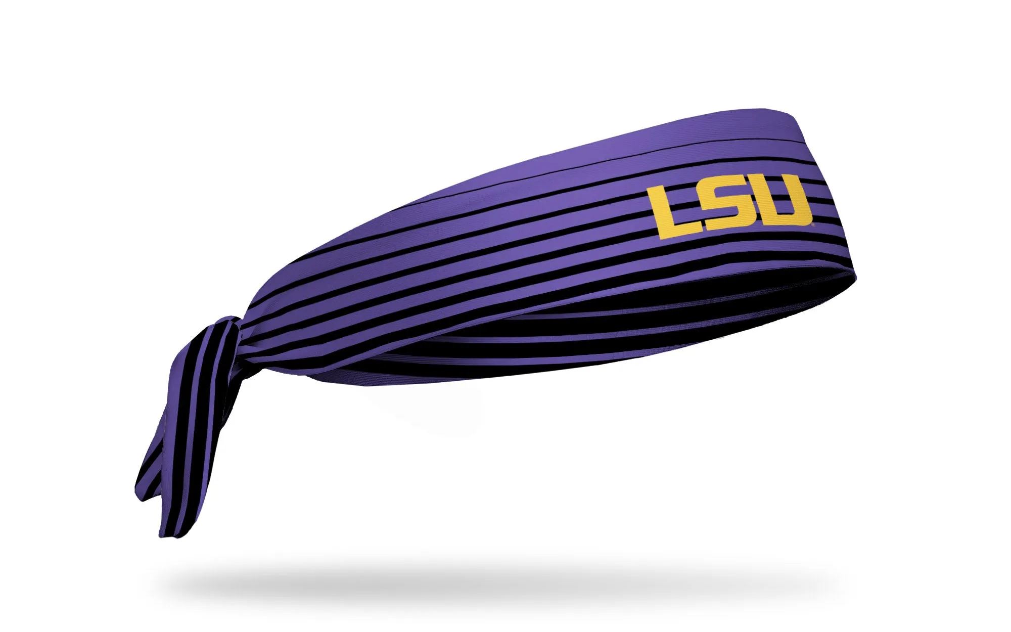 Louisiana State University: Gradient Stripe Flex Tie Headband sold by JUNK Brands product image thumbnail 2