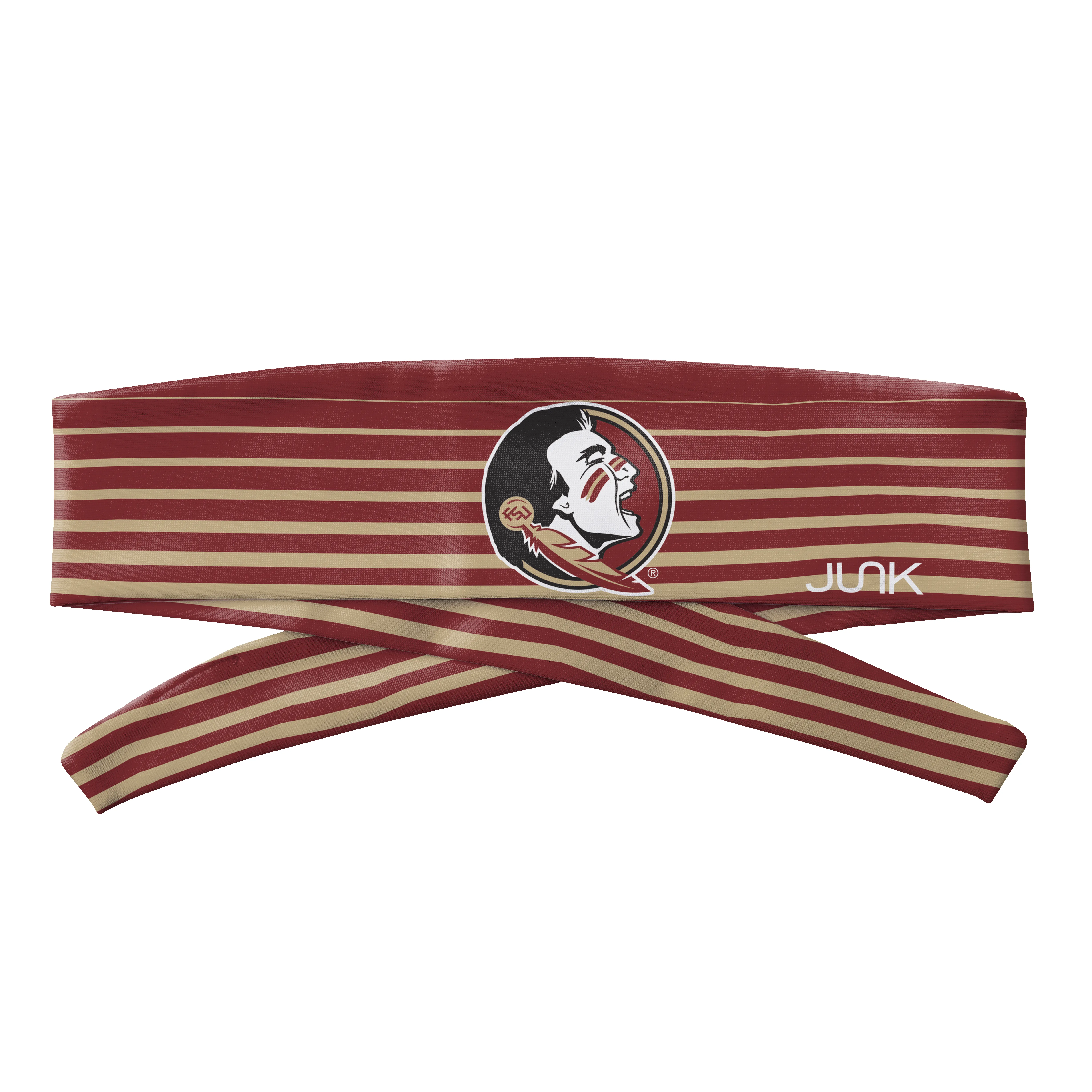 Florida State University: Gradient Stripe Flex Tie Headband sold by JUNK Brands product image thumbnail 3