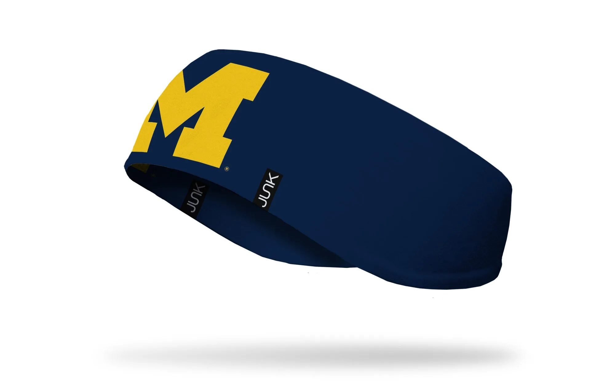 University of Michigan: Logo Blue Ear Warmer sold by JUNK Brands