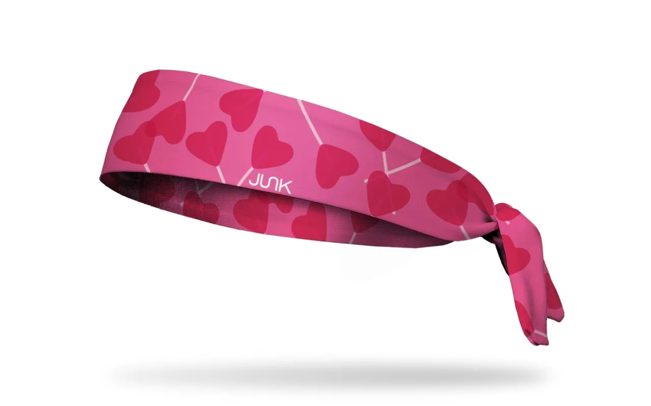 Sucker for Love Flex Tie Headband sold by JUNK Brands