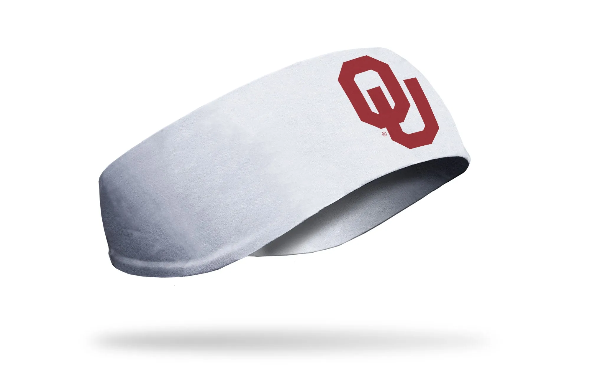 University of Oklahoma: Logo White Ear Warmer sold by JUNK Brands product image thumbnail 2