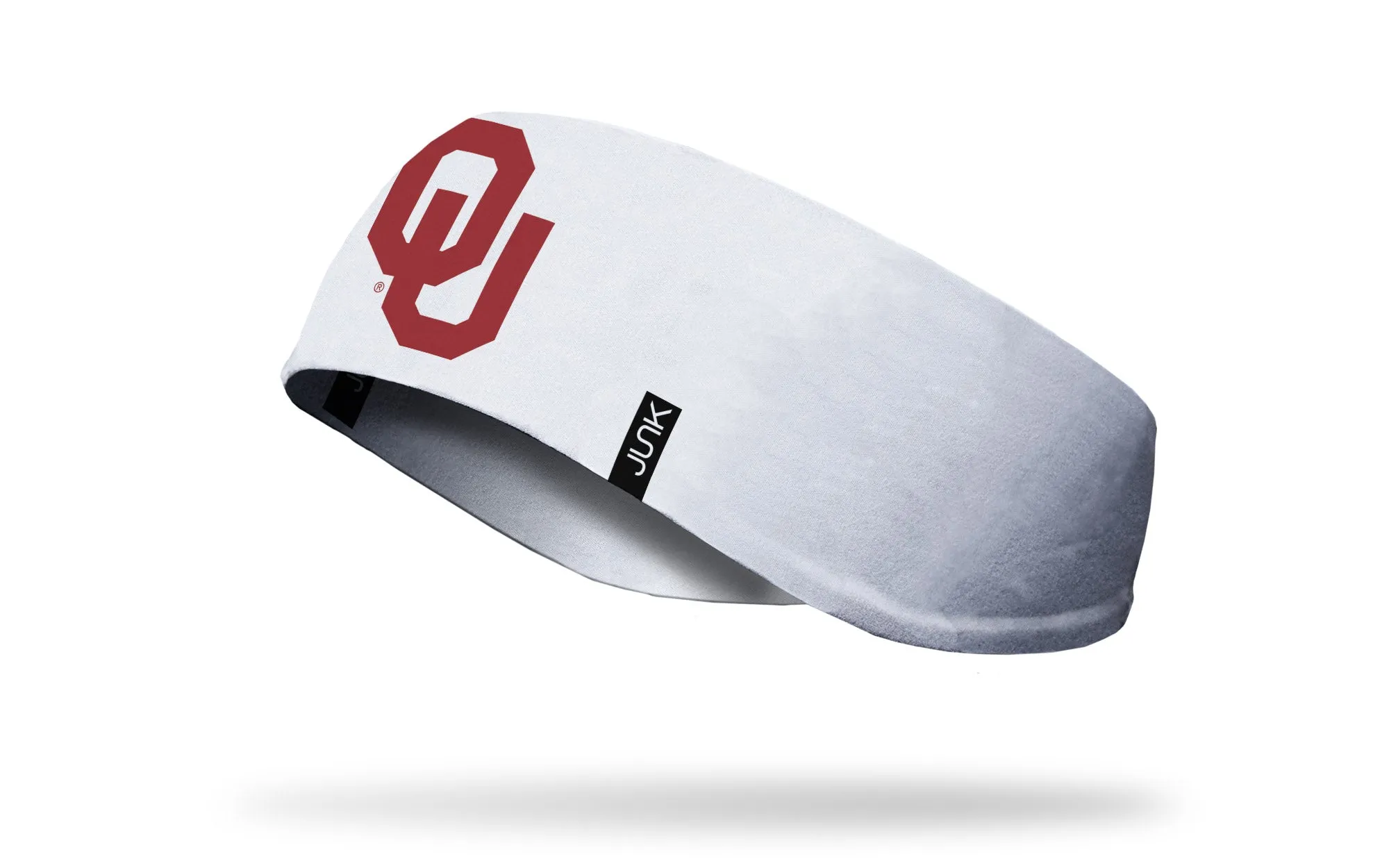 University of Oklahoma: Logo White Ear Warmer sold by JUNK Brands