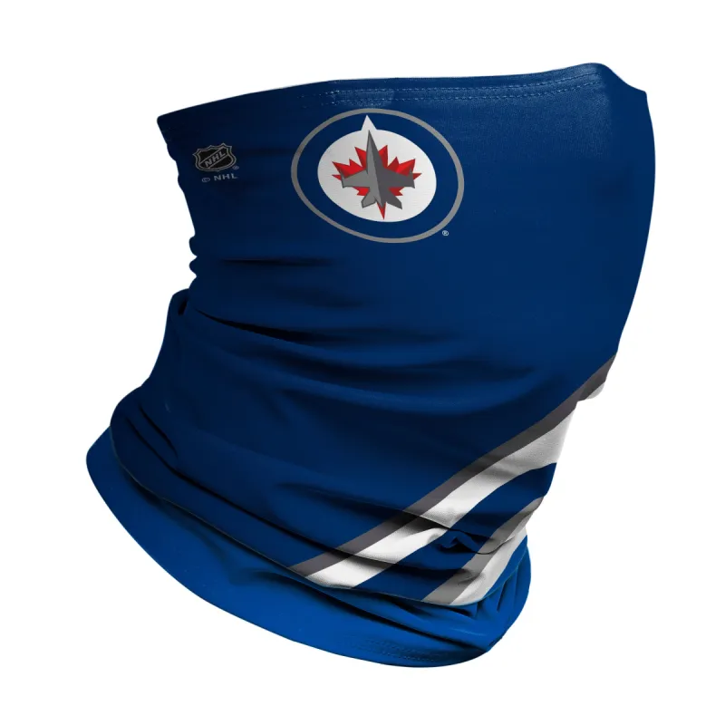 Winnipeg Jets: Logo Stripe Winter Gaiter sold by JUNK Brands