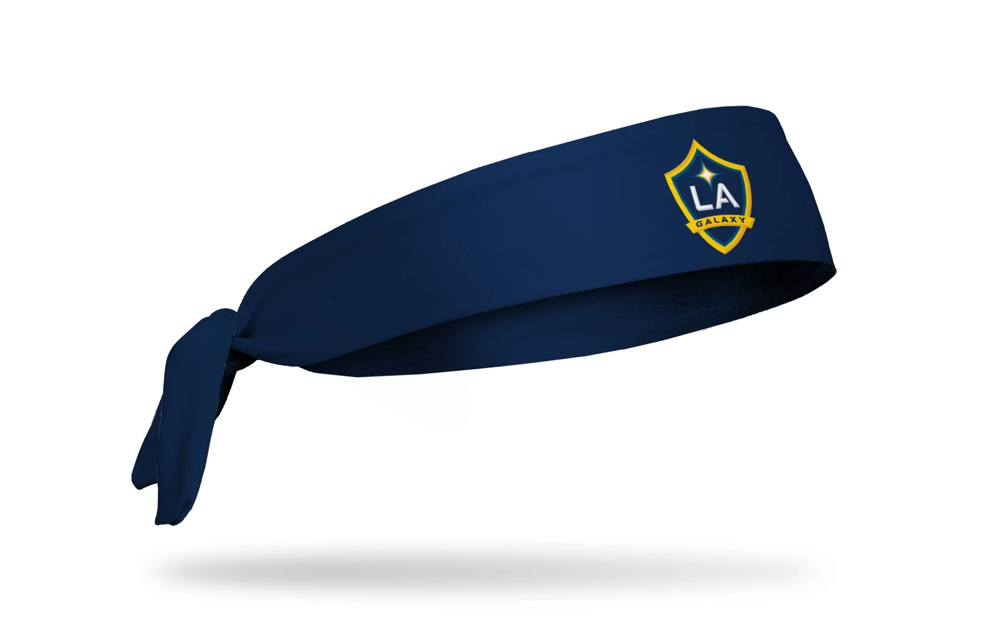 LA Galaxy: Logo Navy Flex Tie Headband sold by JUNK Brands product image thumbnail 2