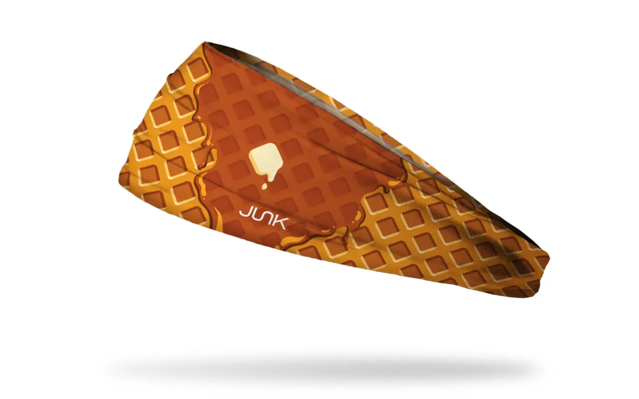 Waffle-y Good Big Bang Lite Headband sold by JUNK Brands