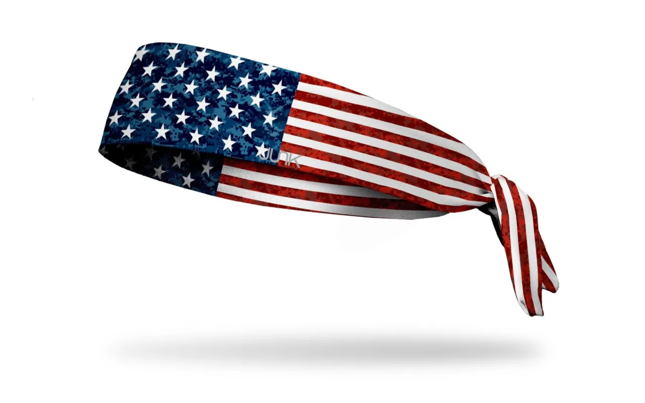 Honor Flex Tie Headband sold by JUNK Brands