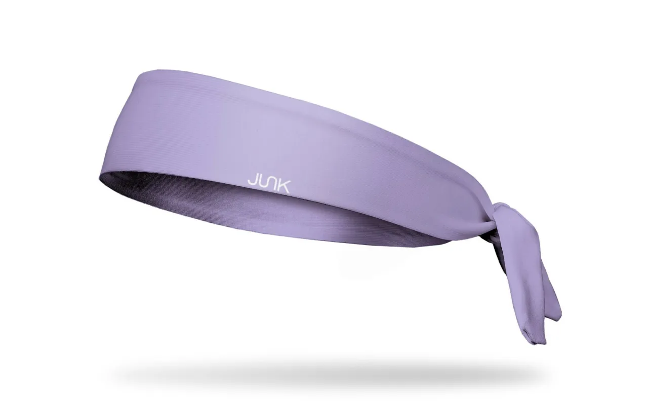 Lilac Tie Headband sold by JUNK Brands