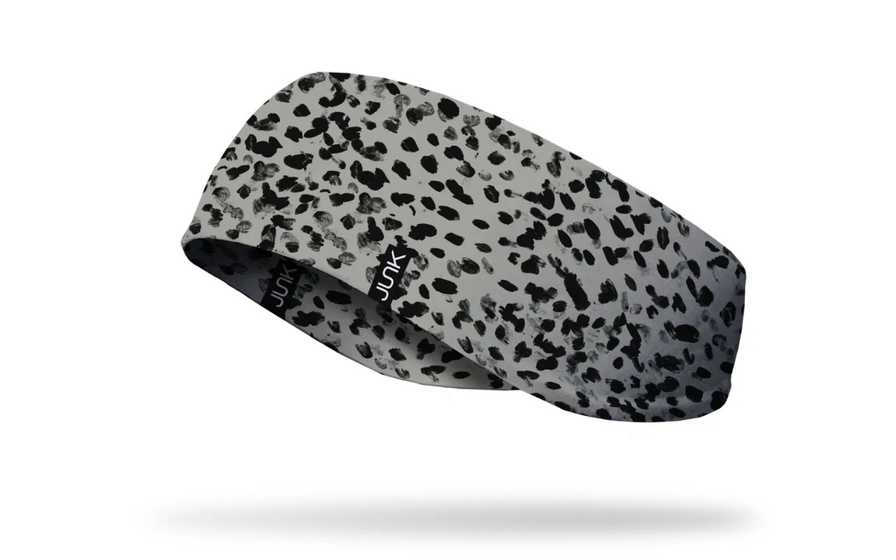 Snow Leopard Ear Warmer sold by JUNK Brands