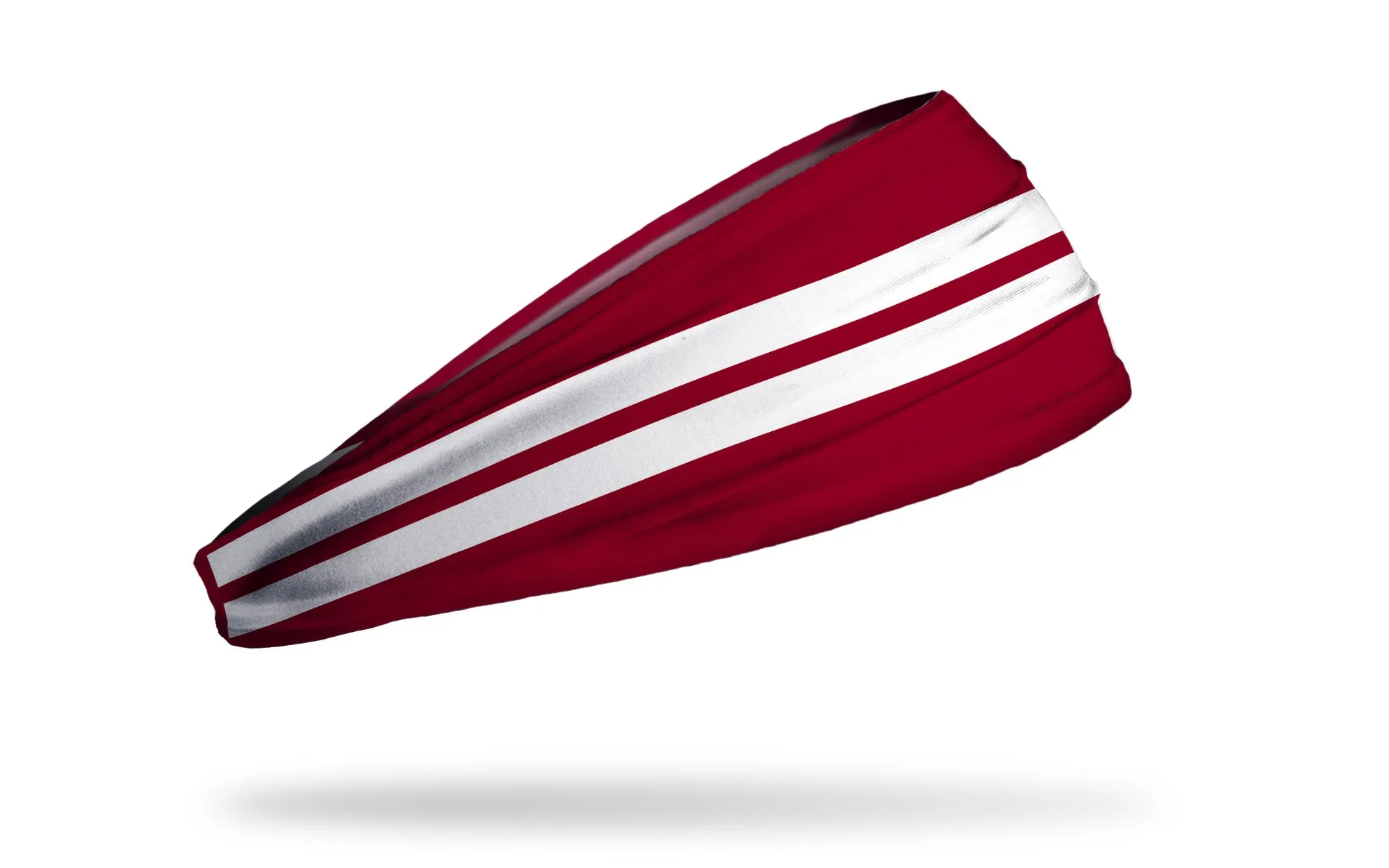 Varsity Stripe (Maroon) Big Bang Lite Headband sold by JUNK Brands product image thumbnail 2