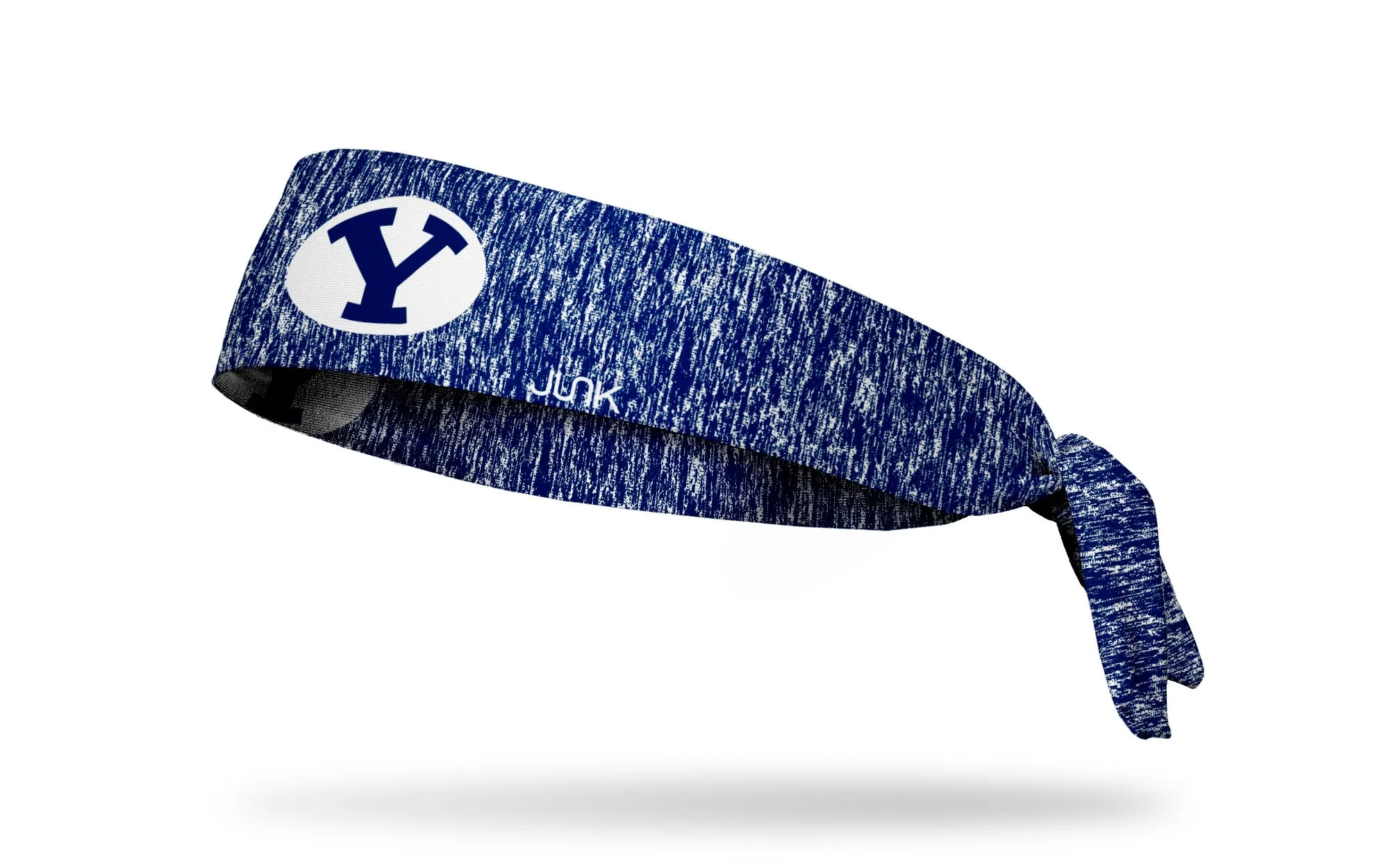 Brigham Young University: Y Logo Heathered Tie Headband sold by JUNK Brands