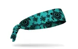 Sea Turtle Swarm Flex Tie Headband sold by JUNK Brands