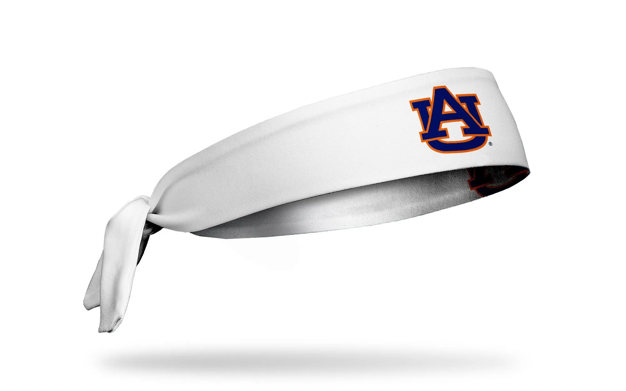 Auburn University: Logo White Flex Tie Headband sold by JUNK Brands product image thumbnail 2