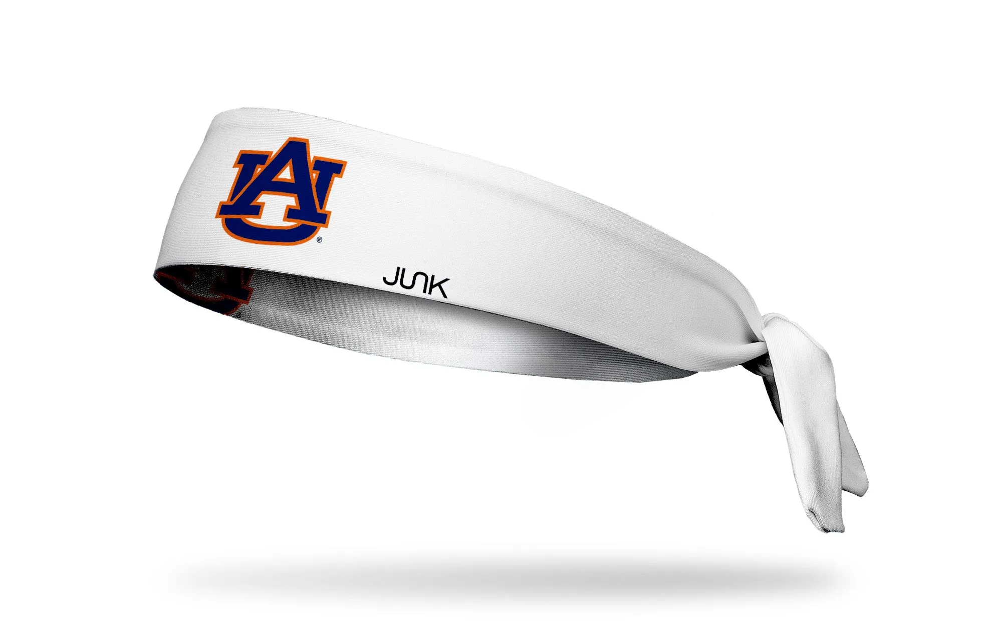 Auburn University: Logo White Flex Tie Headband sold by JUNK Brands
