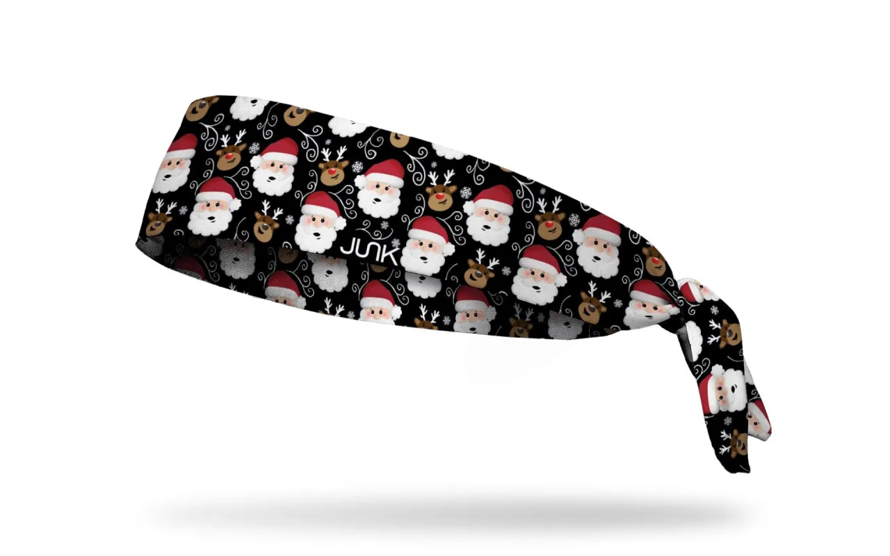 Let It Snow Flex Tie Headband sold by JUNK Brands