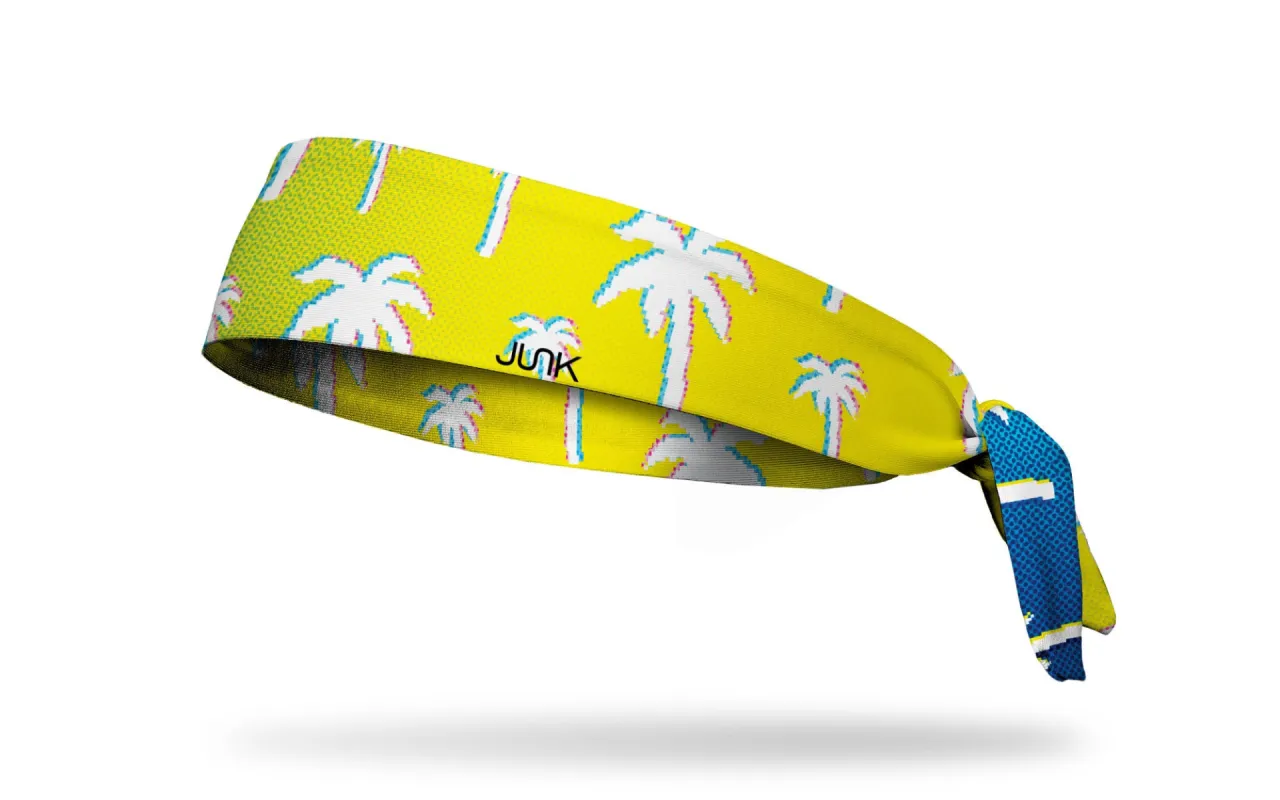 Passionate Palms Flex Tie Headband sold by JUNK Brands