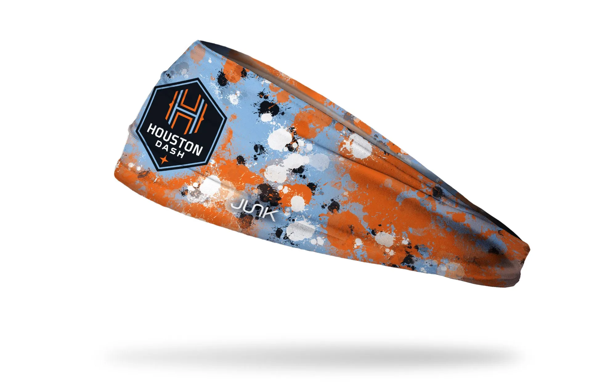 Houston Dash: Splatter Big Bang Lite Headband sold by JUNK Brands