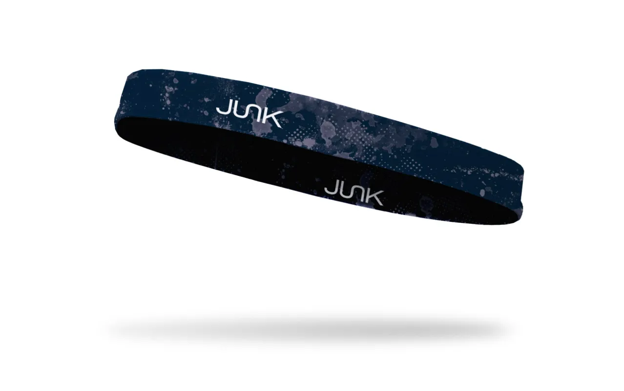 Navy Grunge Thin Band sold by JUNK Brands