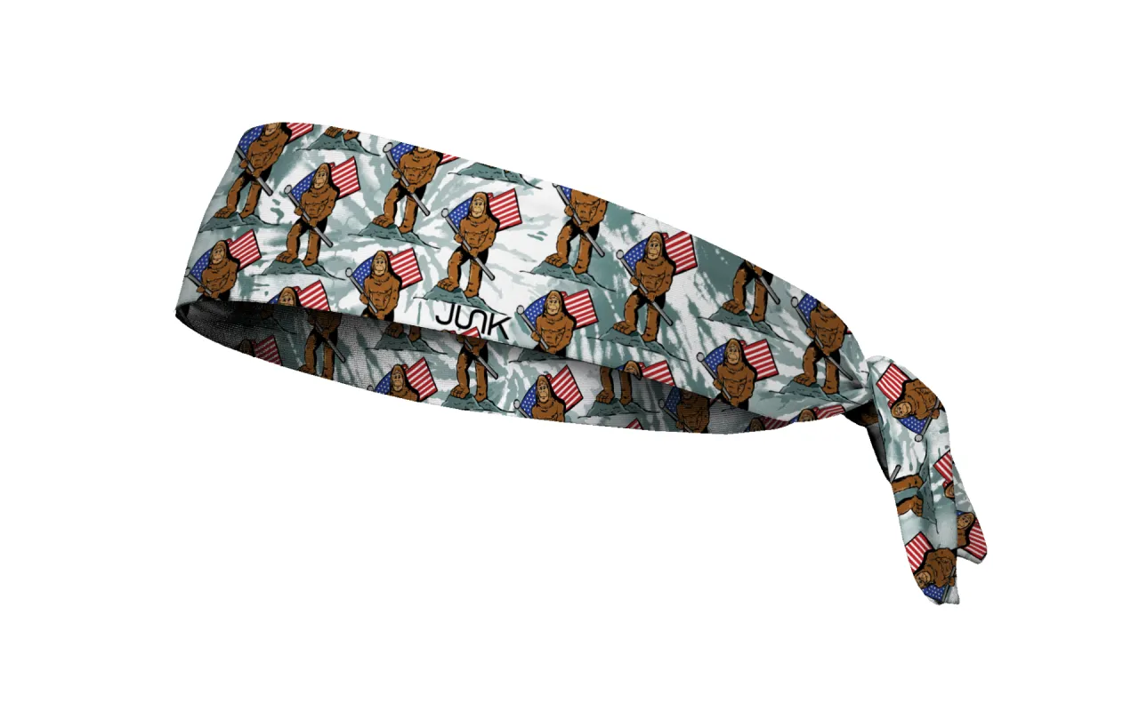 Born Free Bigfoot Tie Headband sold by JUNK Brands