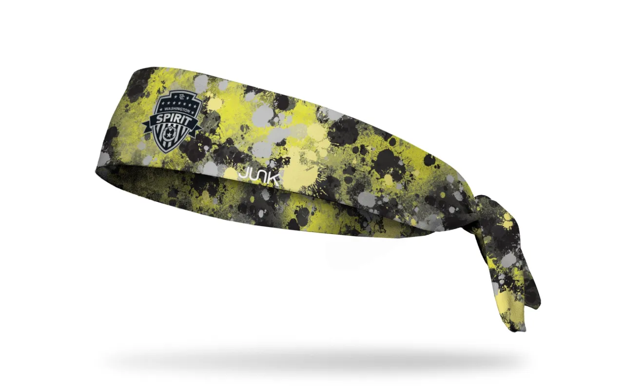 Washington Spirit: Splatter Flex Tie Headband sold by JUNK Brands