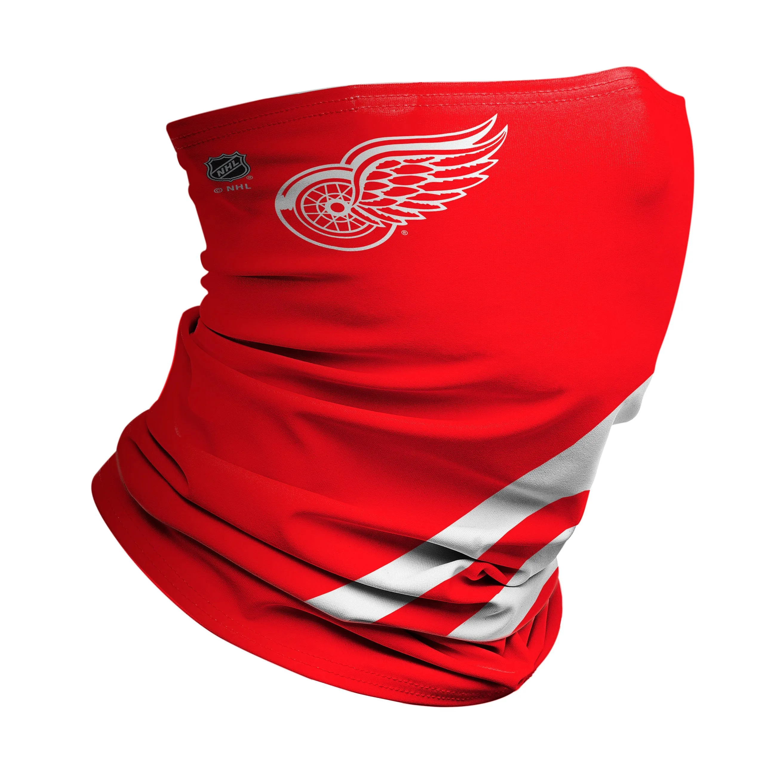 Detroit Red Wings: Logo Stripe Winter Gaiter sold by JUNK Brands