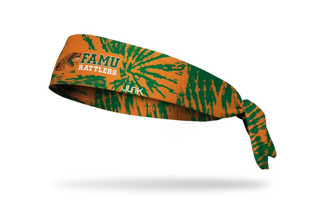 Florida A&M University: Tie Dye Tie Headband sold by JUNK Brands