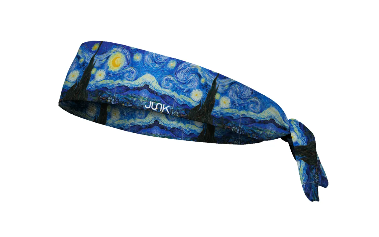 Starry Night Flex Tie Headband sold by JUNK Brands