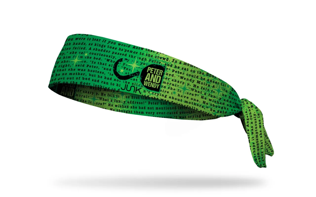 Peter and Wendy Flex Tie Headband sold by JUNK Brands