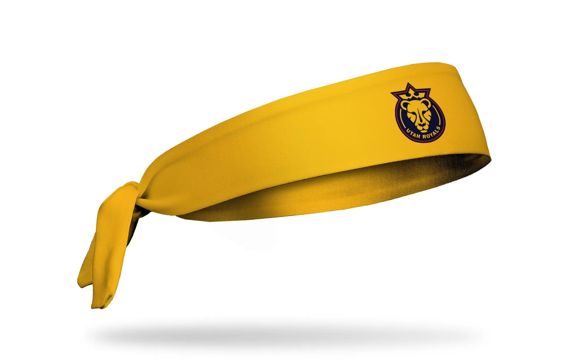 Utah Royals: Logo Yellow Flex Tie Headband sold by JUNK Brands product image thumbnail 2