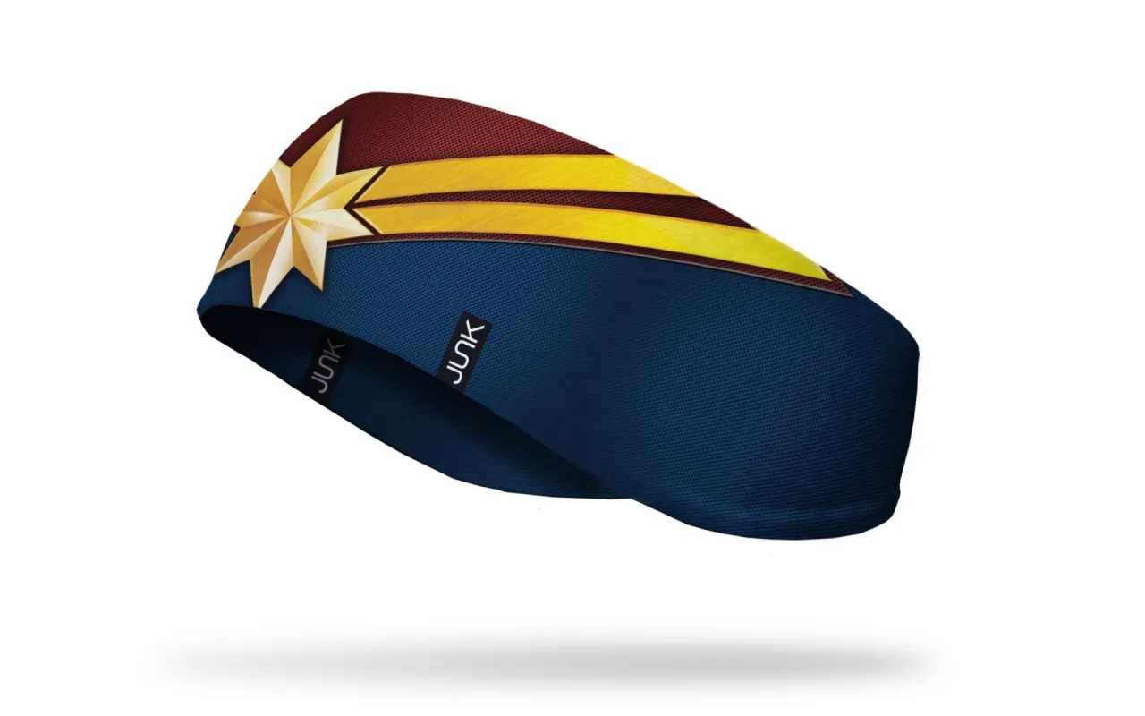 Captain Marvel: Suit Up Ear Warmer sold by JUNK Brands